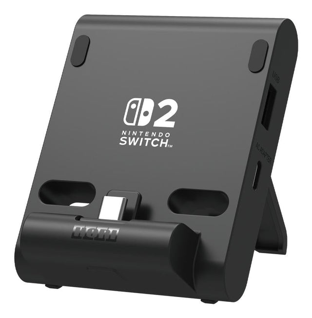 HORI - Dual USB PlayStand for Nintendo Switch 2 - Dark Grey HORI