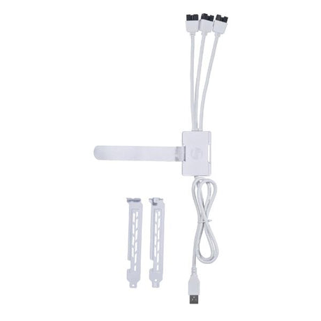 Lian Li USB 2.0 1 to 3 PORT White - USB type A to 3x internal USB Lian Li