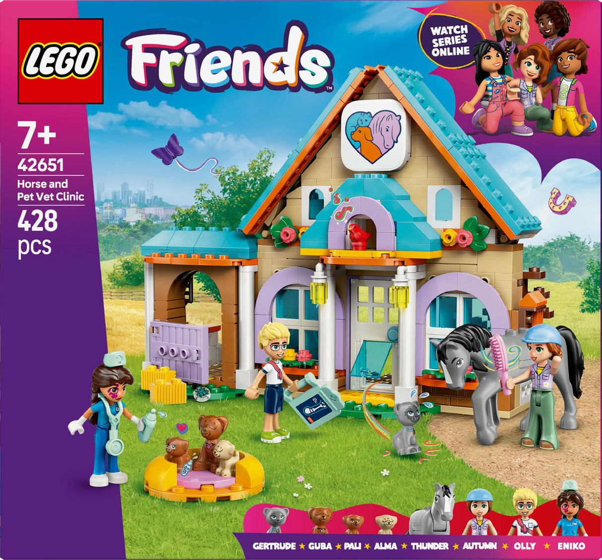 LEGO 42651 Friends Veterinary Clinic for Horses and Pets LEGO