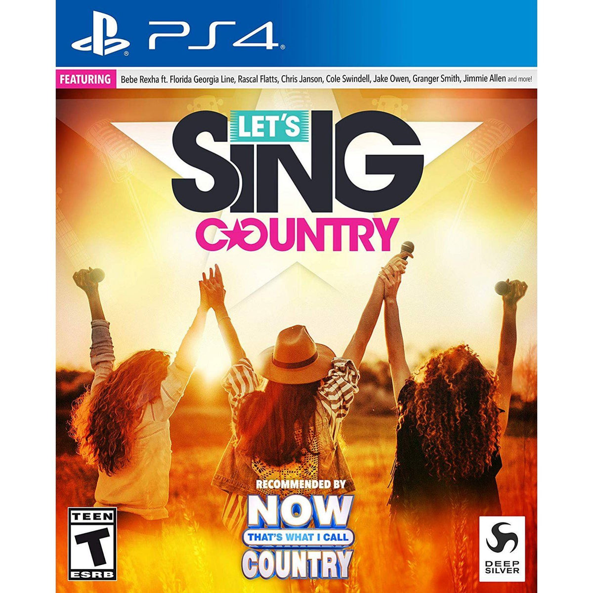 Let's Sing Country (Import) – PlayStation 4 – spilomslag