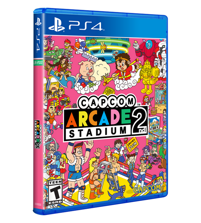 Capcom Arcade 2nd Stadium - PS4 - Standard (Cover D) (Limited Run) (Import) – PlayStation 4 – spilomslag