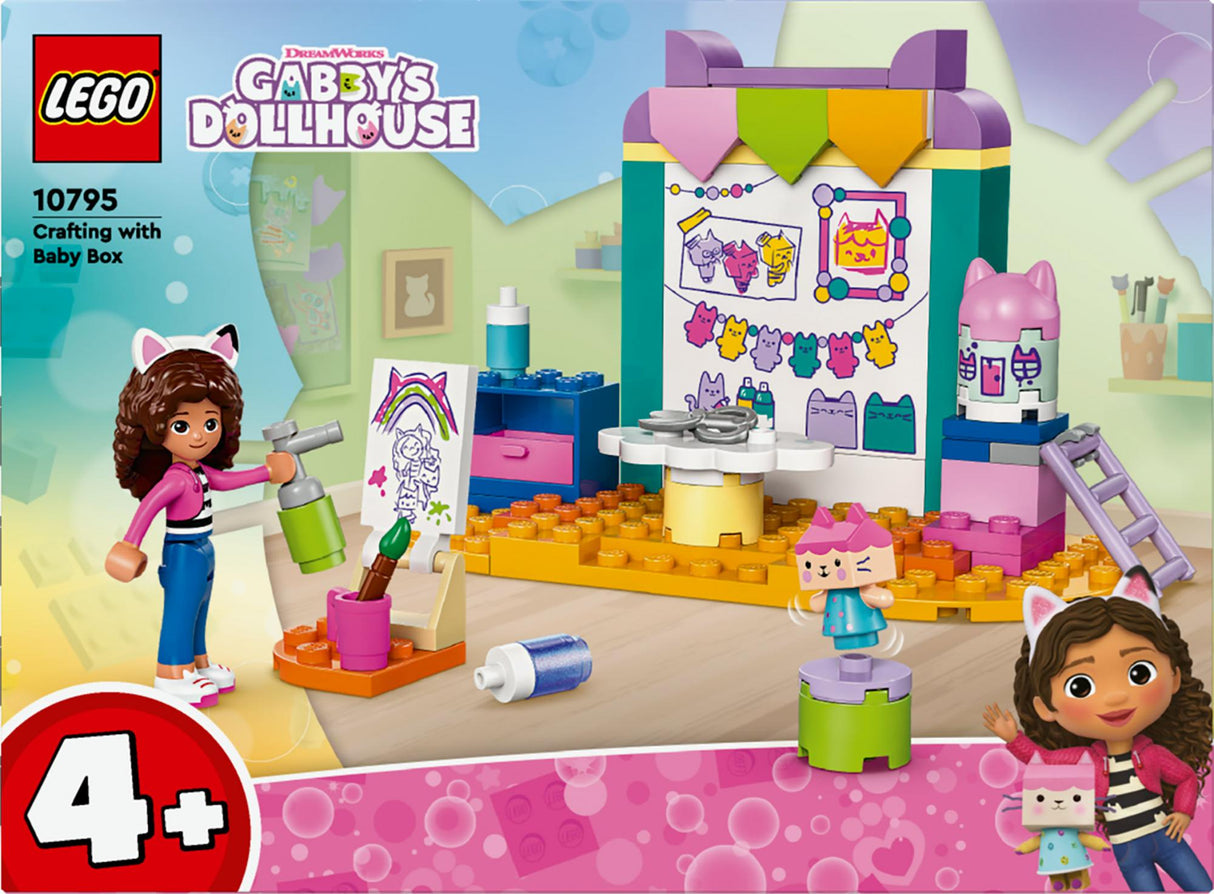 LEGO 10795 Gabby's Dollhouse Crafting Fun with Baby Box LEGO