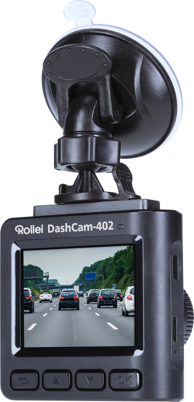 Rollei DashCam-402 – Full HD-bilkamera med GPS – produktbillede 1