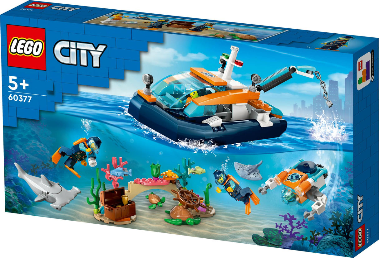 LEGO City - Explorer Diving Boat (60377) LEGO