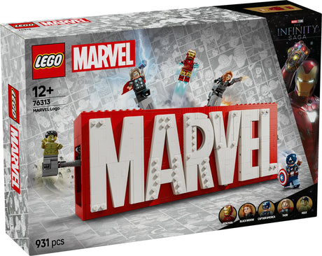 LEGO 76313 Marvel Logo & Minifigures