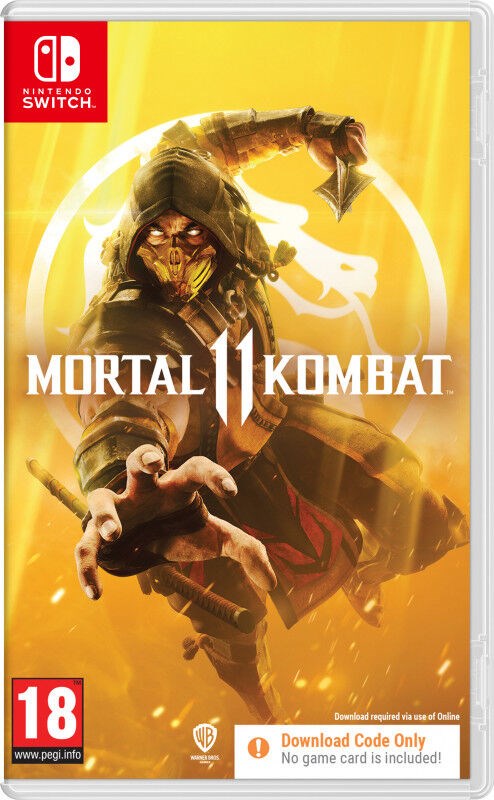 Mortal Kombat 11 (Code in box) – Nintendo Switch – æske med downloadkode