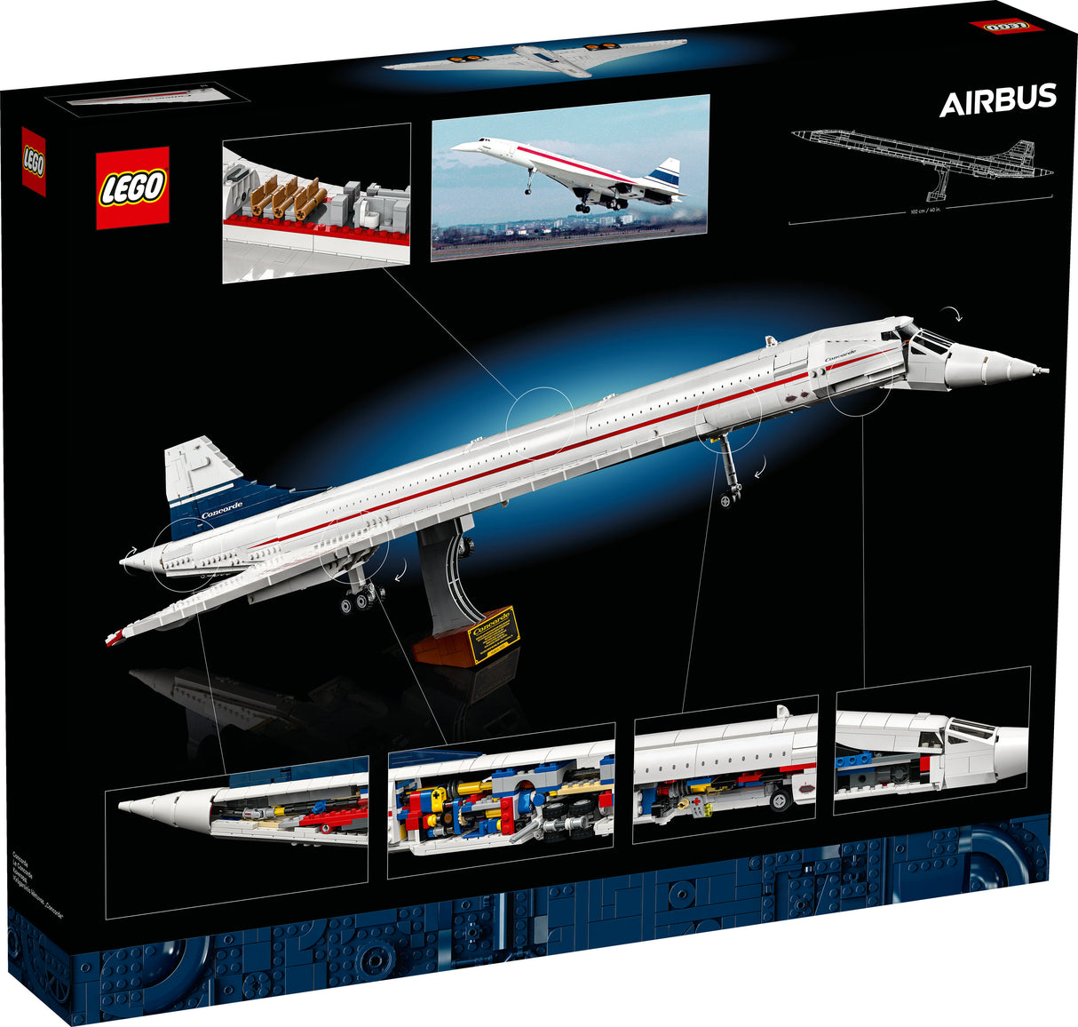 LEGO 10318 Icons Concorde, construction toy LEGO