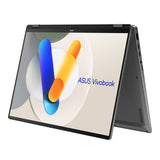 ASUS Vivobook 16 Flip TP3607SA-SI716W Copilot+ PC – set skråt forfra; layout på billedet er illustrativt