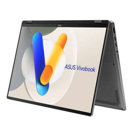 ASUS Vivobook 16 Flip TP3607SA-SI716W Copilot+ PC – set skråt forfra; layout på billedet er illustrativt