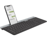 Logitech - K580 Slim Multi-Device Wireless Keyboard GRAPHITE NORDIC Logitech