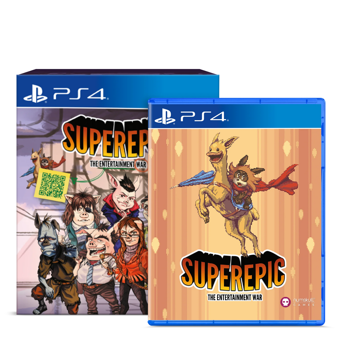 SuperEpic: The Entertainment War (Special Limited Edition) – PS4 – produktbillede