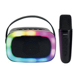 K100 Karaoke Speaker with microphone, 5W, black streetz