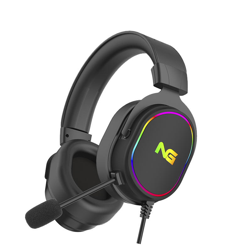Nordic Gaming Spectrum Cabling Headset Svart