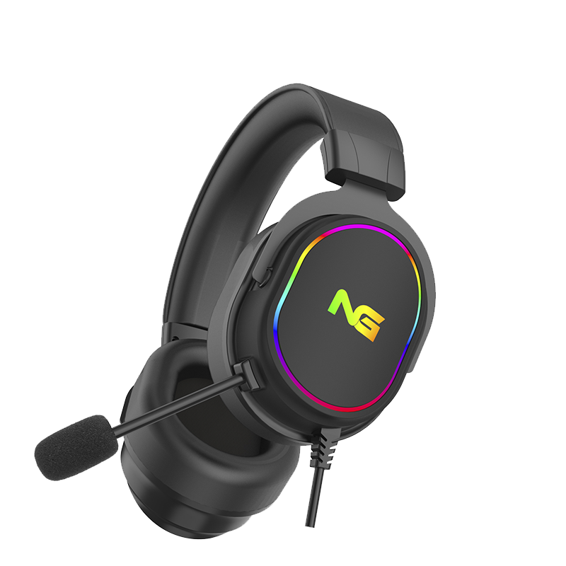 Nordic Gaming Spectrum Cabling Headset Svart