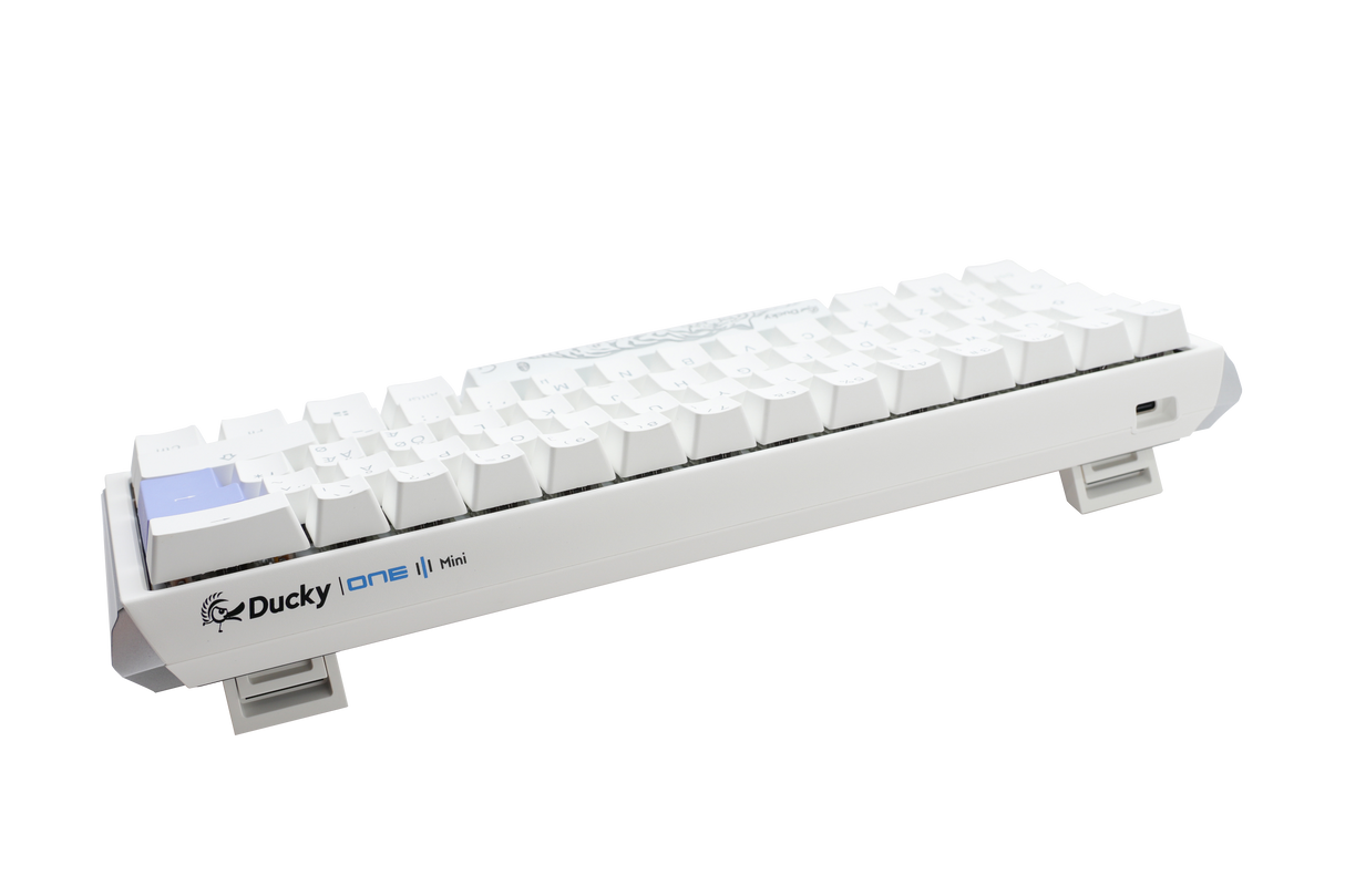 Ducky One 3 - Classic Pure White Nordic - Mini 60% - Cherry Blue