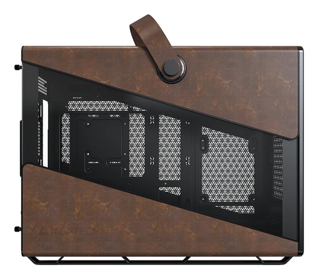 Montech Heritage Black, mATX, w/o Fans Telon Technology Co Ltd (Montech)