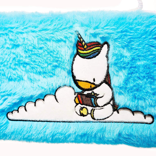 Numskull Unicorn Fluffy Carry Case til Nintendo Switch – lyseblå – produktbillede 6