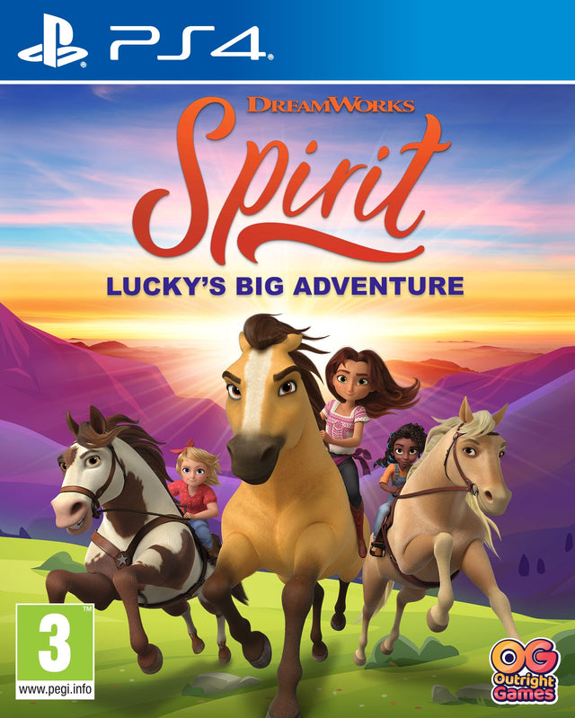 Spirit: Lucky's Big Adventure - PS4 - omslag
