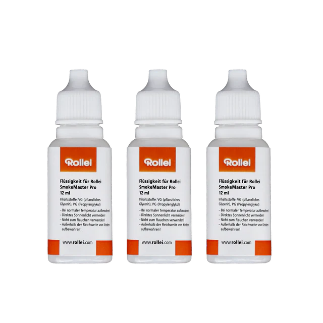 Rollei Røgvæske 3-pak
