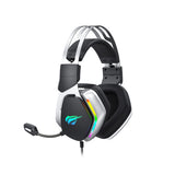 Havit Gaming H2018U Kabling Headset Sort Sølv