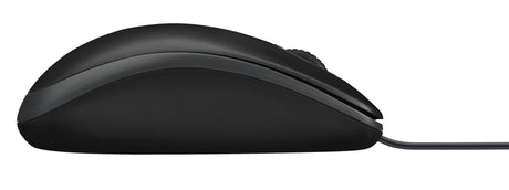 Logitech - B100 800dpi Optical High Quality Wired USB Mouse