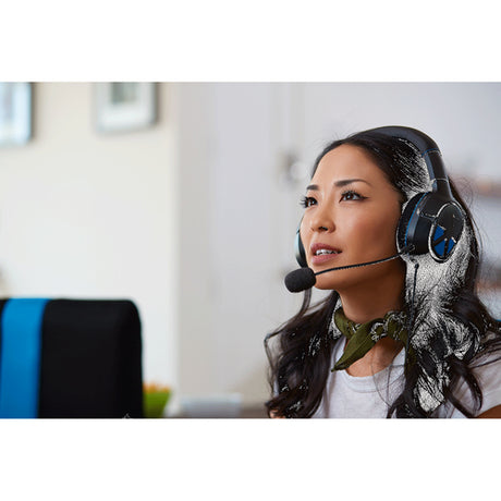 Turtle Beach Recon 150 – gamingheadset, sort/blå – Spiller med mikrofon