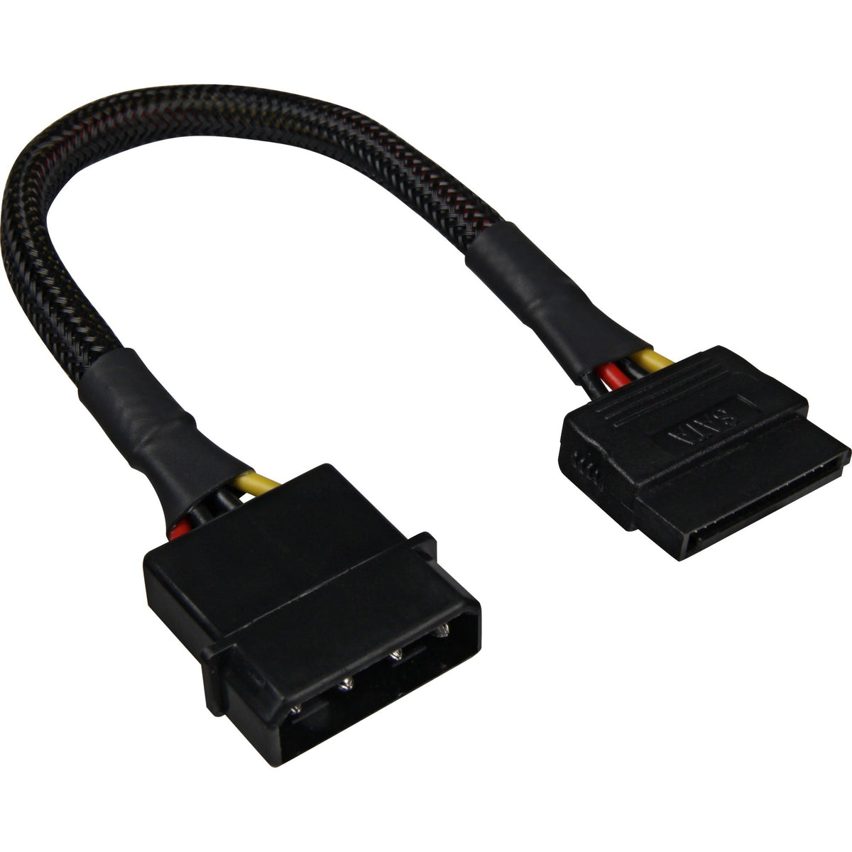 Sharkoon 15-Pin SATA Power to 4-Pin Molex Power Adapter Cable Sharkoon