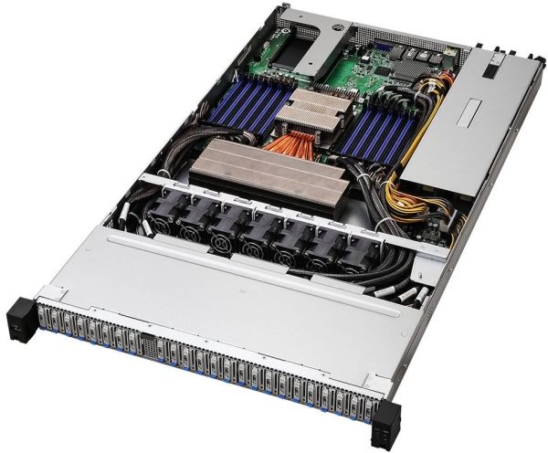 ASRock Rack 1U24E1S-GENOA/2L2T serverbarebone - SP5, 1U