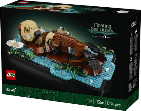 LEGO Ideas 21366 Flydende Havoddere – æsken med havodder på fronten