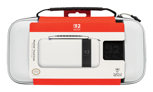 Turtle Beach PlayTrek – Switch 2-etui – Stellar White – etui med emballagebånd