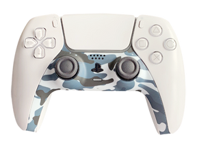Piranha controllercover til PS5 – Camo Blue