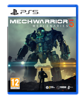 MechWarrior 5: Mercenaries – PlayStation 5 – spilomslag