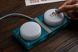 8BitDo Retro 87 Mechanical Keyboard Clear Blue – Mærkat på ekstraknap