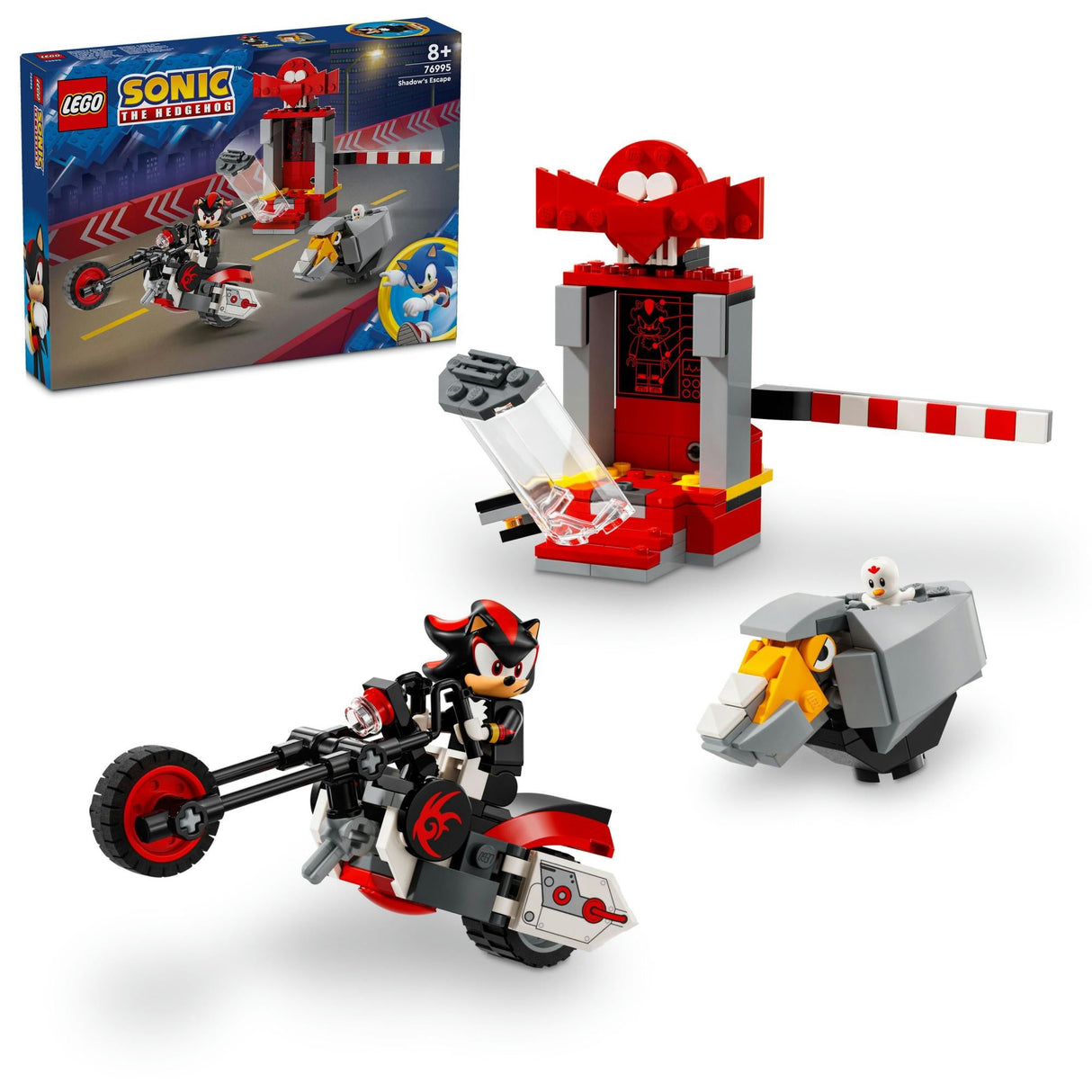 LEGO 76995 Sonic the Hedgehog Shadow the Hedgehog Escape LEGO