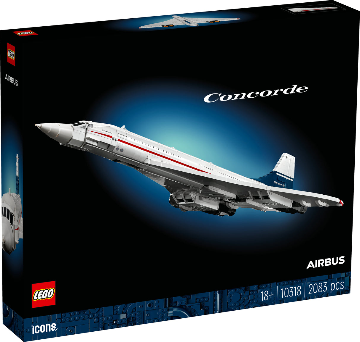 LEGO 10318 Icons Concorde, construction toy LEGO