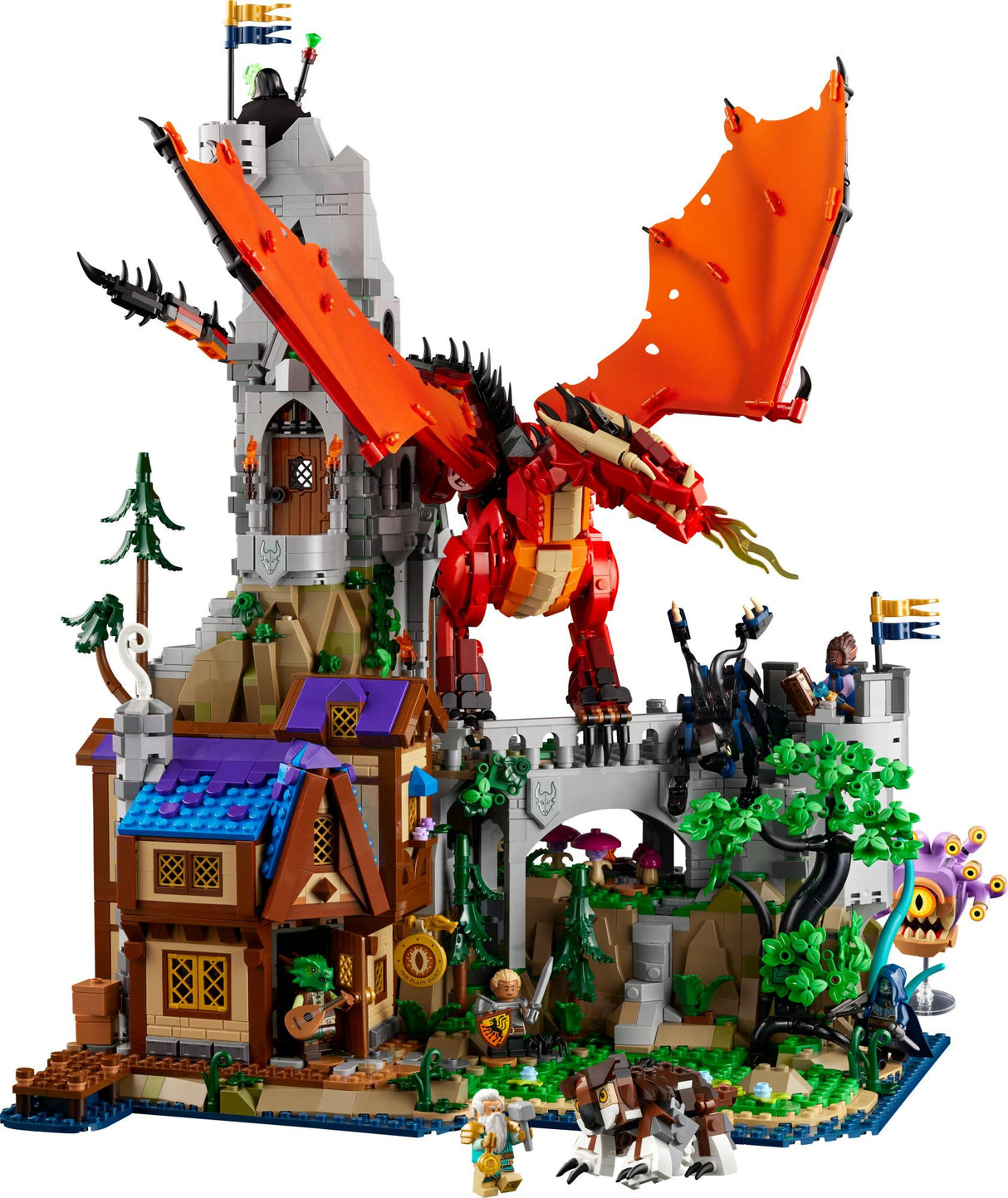 LEGO Ideas - Dungeons & Dragons: Red Dragon's Tale (21348.) LEGO