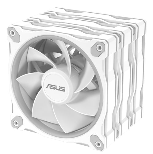 ASUS Prime MR120 ARGB Reverse – 120 mm kabinetblæsere – 3-pak – Hvid