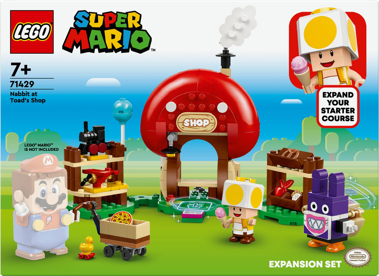 LEGO Super Mario - Nabbit at Toad's Shop Expansion Set (71429) LEGO