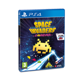 Space Invaders Forever – PlayStation 4 – spilomslag