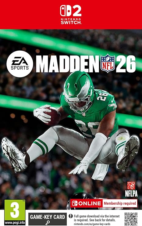 EA Sports: Madden NFL 26 – Nintendo Switch 2 – spilomslag