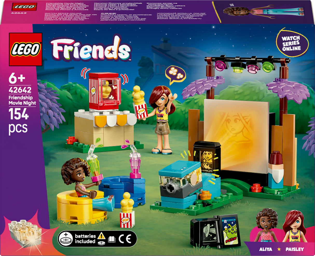 LEGO 42642 Friends Movie Night with Friends, construction toy LEGO