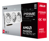 ASUS Radeon RX 9070 XT PRIME WHITE OC Edition – Hvid