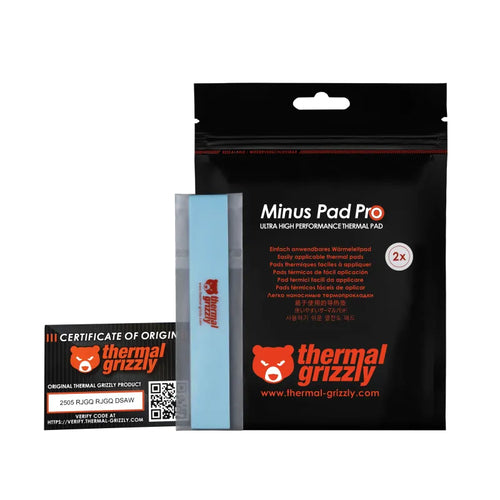 Thermal Grizzly Minus Pad Pro - 120x20x1,0 mm 2 pcs Thermal Grizzly