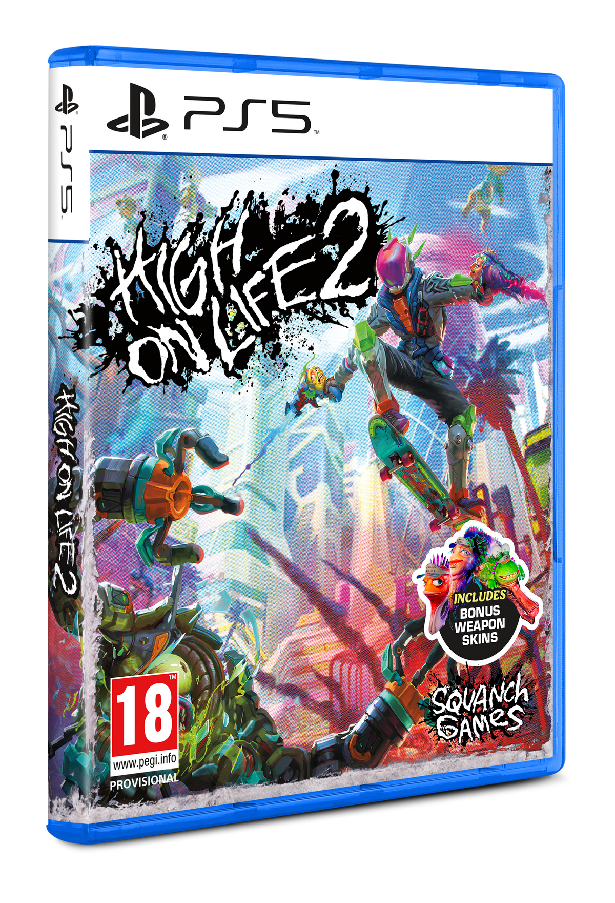 High On Life 2 – PlayStation 5 – spilomslag