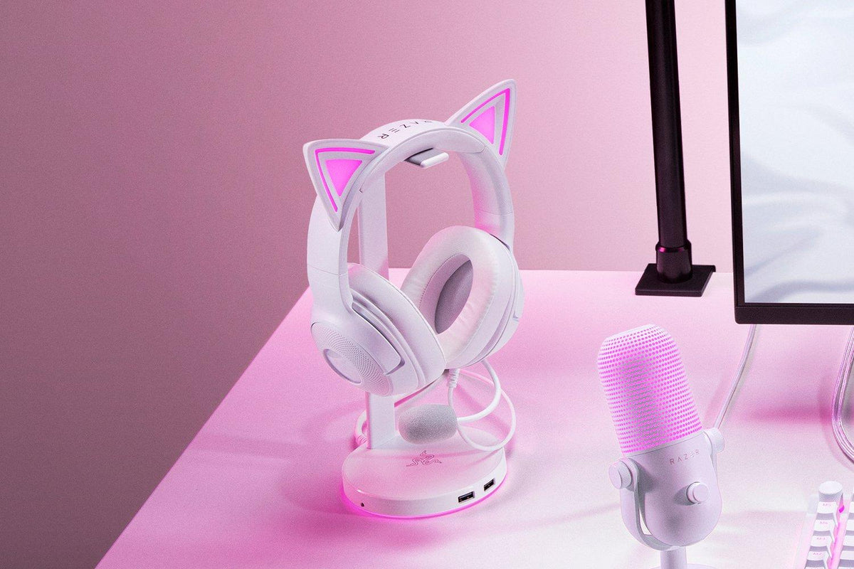 Razer - Kraken Kitty V2 - White Razer