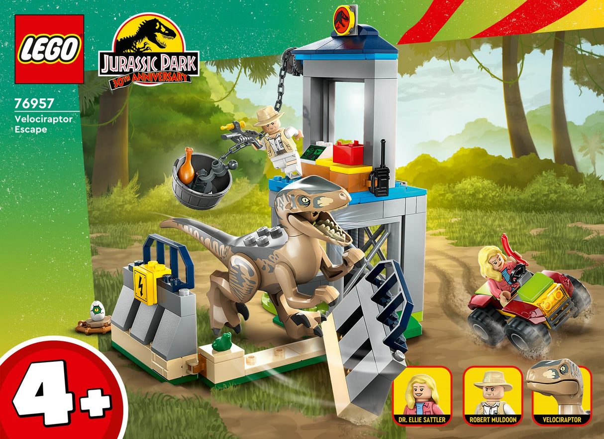 LEGO Jurrassic World - Velociraptor Escape (76957) LEGO
