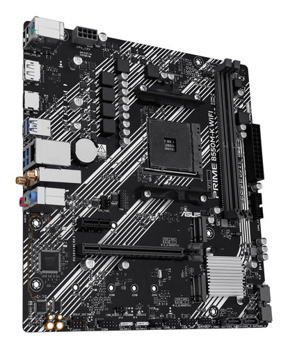ASUS PRIME B550M-K WIFI – bundkort set skråt fra højre
