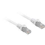 Hvidt Sharkoon Cat.6a netværkskabel på tre meter