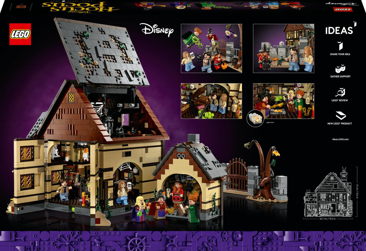 LEGO Disney - The Sanderson Sisters Cottage (21341.) LEGO