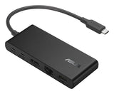 ASUS Dual 4K USB-C Dock DC201 – set skråt forfra (vinkel 3)